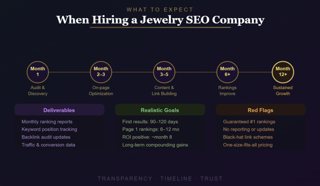 What to Expect When Hiring a Jewelry SEO Company