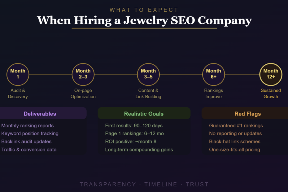 What to Expect When Hiring a Jewelry SEO Company